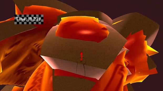 Gr�ficamente era muy sencillo, pero tenemos que recordar que esto no era m�s que un prototipo experimental.