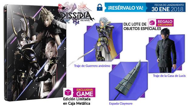 GAME anuncia nuevos incentivos para la reserva de Dissidia Final Fantasy NT Imagen 2