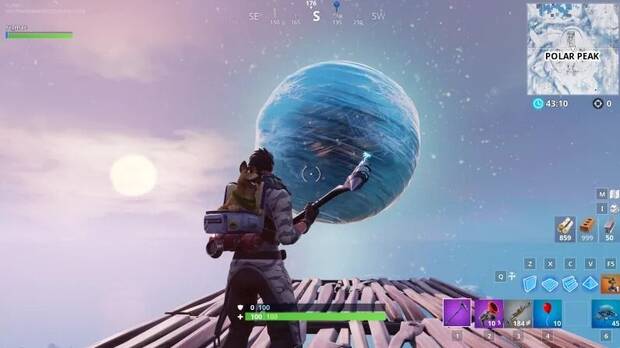 Aparece un misterioso orbe de hielo en Fortnite Battle Royale Imagen 2