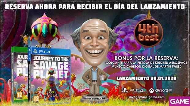 GAME desvela sus incentivos por la reserva de Journey to the Savage Planet Imagen 2