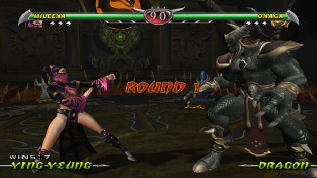 La trama avanza y est� conectada a los acontecimientos del anterior juego, de ah� el aspecto de Liu Kang, por ejemplo.