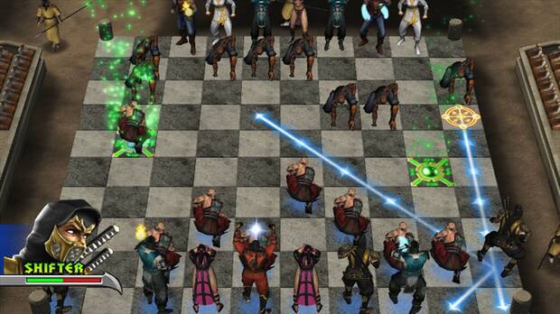 Un MK no ser�a un MK sin sus secretos y curiosidades. Deception inclu�a minijuegos, por ejemplo un particular ajedrez.