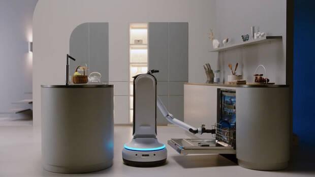 Lavavajillas con Bot Handy