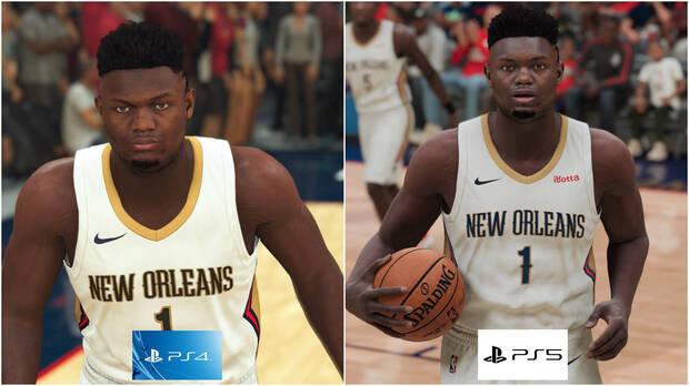 Williamson en NBA 2K21 para PS4 y PS5