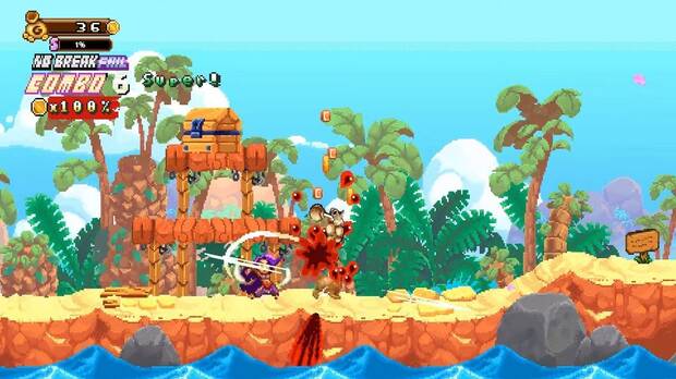 Disparos y plataformeo en 2D con scroll lateral es lo que nos ofrece esta nueva obra de origen indie.
