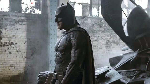 Ben Affleck vestido como Batman