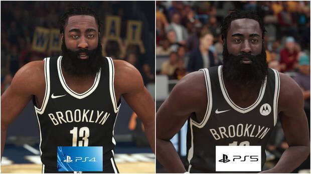 Harden en los Nets en NBA 2K21