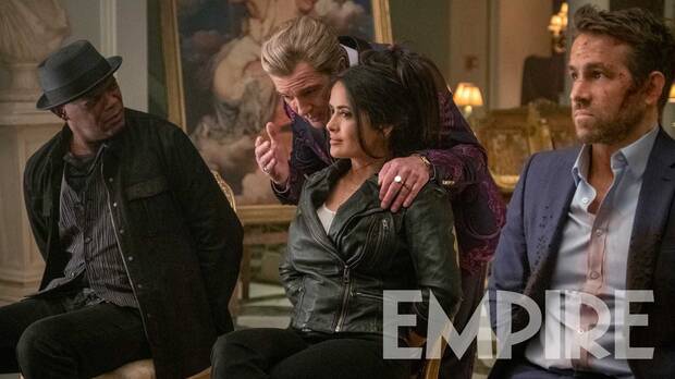 Primera imagen de El otro guardaespaldas 2 con Samuel L. Jackson, Ryan Reynolds y Salma Hayek