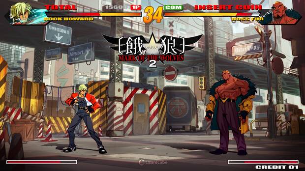 Garou: Mark of the Wolves modernized by Lizardcube