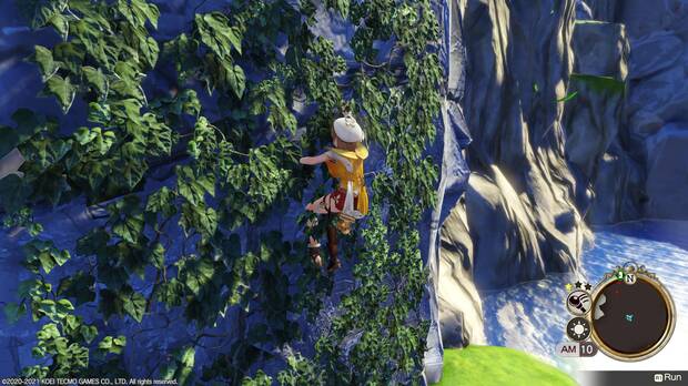 Los movimientos de exploraci�n abren nuevas posibilidades al dise�o de mapas, pero tampoco convierten a este Atelier en un mundo completamente libre al estilo de 'Breath of the Wild' o 'Genshin Impact'.