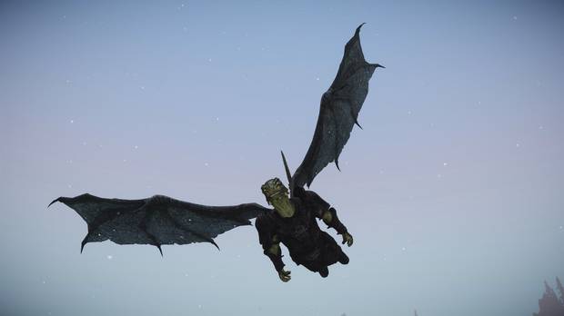 Animated Wings Ultimate Mod para Skyrim.
