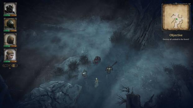 Durante la partida alternaremos exploraci�n en tiempo real con combates por turnos.