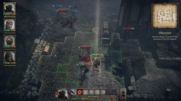 Los combates nos recordar�n a 'XCOM' con puntos de acci�n que limitar�n las acciones  por turno que puede realizar cada h�roe.