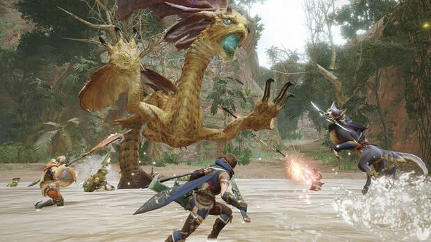 Una vez más, podremos salir a cazar monstruos en solitario o acompañados de otros tres hunters más online, una modalidad más que atractiva.