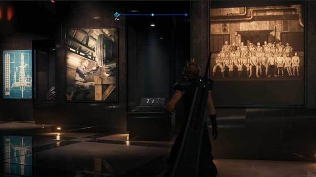 Shinra Museum de Final Fantasy VII Remake.