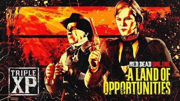 Triple de EXP en Red Dead Online esta semana.