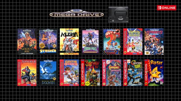 Juegos de Mega Drive en Switch Online