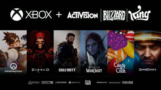 Xbox compra Activision Blizzard.
