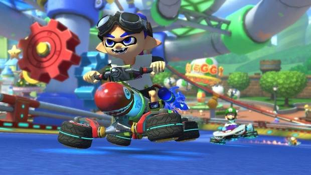 Captura de Mario Kart 8 Deluxe en Switch.