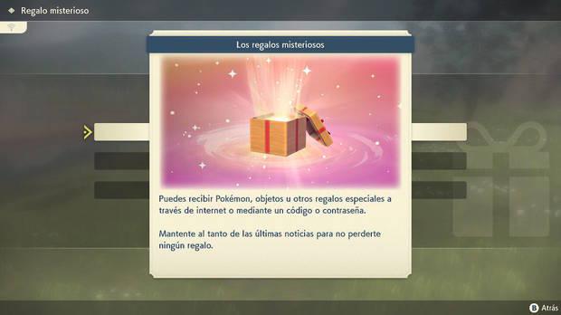 Leyendas Pokémon: Arceus - Cómo desbloquear la función de Regalos misteriosos