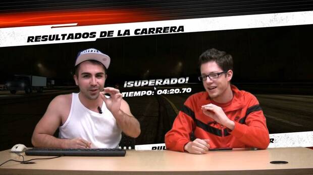 Video parodia del juego de 'Fast and Furious' que hicieron en Meristation 'porque un gameplay normal era muy aburrido', explica García.