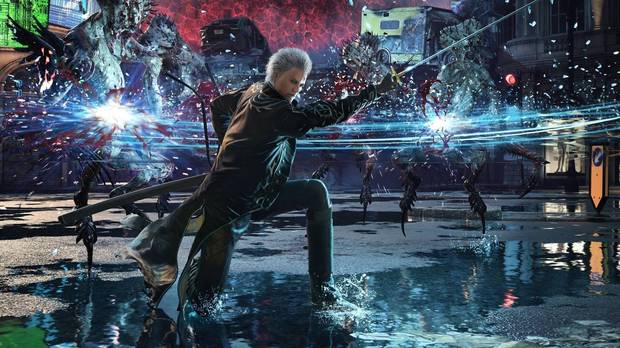 Captura de Devil May Cry 5 Special Edition.