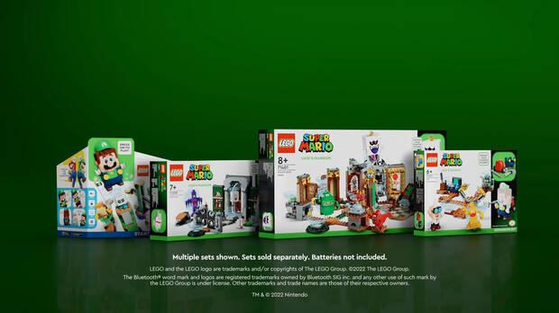 LEGO Super Mario Luigi's Mansion packs