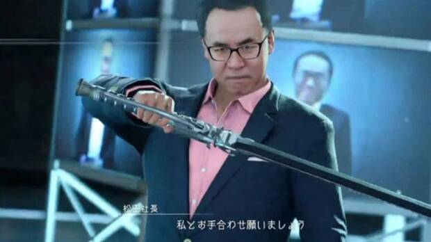 Yosuke Matsuda, presidente de Square Enix, en Final Fantasy.