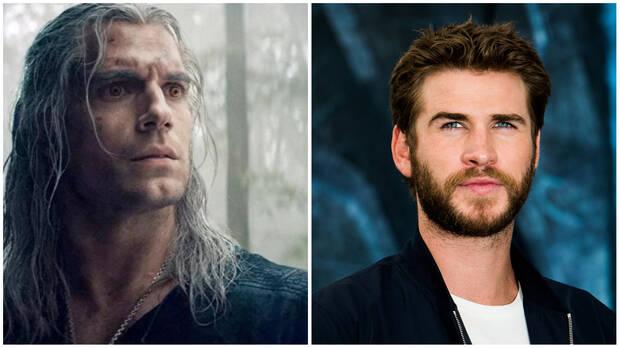Geralt de Rivia Cavill Hemsworth