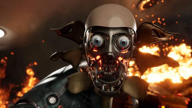 Los robots humanoides suponen un reto, al menos en los primeros compases del juego. Hay dos tipos distintos, con poderes y movimientos diferenciados.