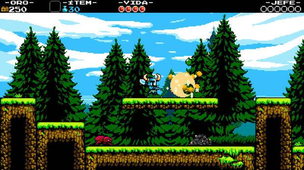 Captura de Shovel Knight.