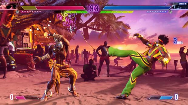 Street Fighter 6 combate entre Dee Jay y Dhalsim oficial vdeo de Capcom