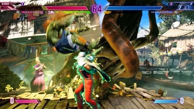 Street Fighter 6 combate entre Blanka y JP oficial vdeo de Capcom