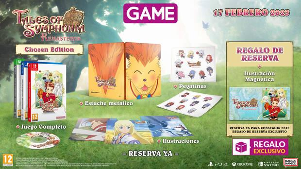 Tales of Symphonia Remastered: Chosen Edition reserva en GAME con regalo ilustracin magntica