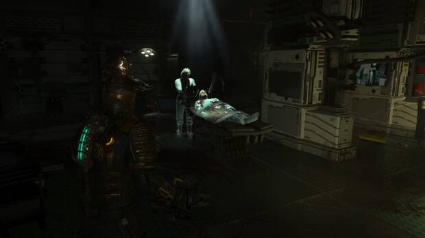 Dead Space Remake - Capítulo 2: Holograma de Nicole en la sala de emergencias