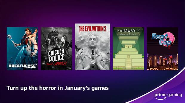 Prime Gaming free games in January 2023