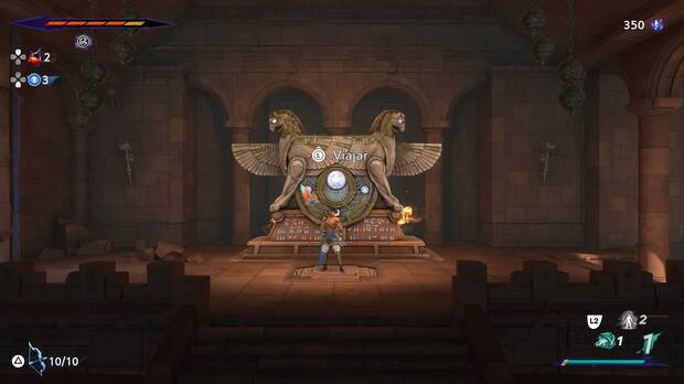Prince of Persia: The Lost Crown - Estatuas de Homa para viajar rápido entre zonas