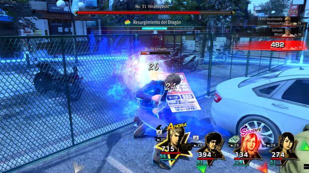 En un claro guiño a los 'Yakuza' clásicos, Kiryu puede pasar a la acción directa durante un breve espacio de tiempo.