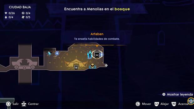 Guía de Prince of Persia: The Lost Crown - Localización en el mapa del pico de Athra Onda de Vayu
