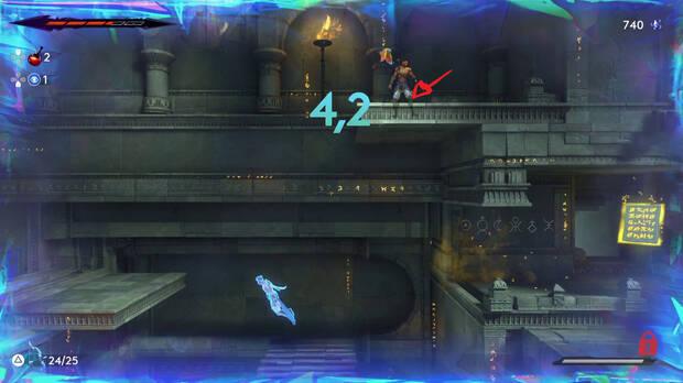 Prince of Persia: The Lost Crown - Solución al puzle de la tercera sala secreta, movimientos segunda copia