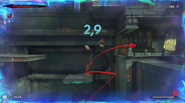 Prince of Persia: The Lost Crown - Solución al puzle de la tercera sala secreta, movimientos tercera copia