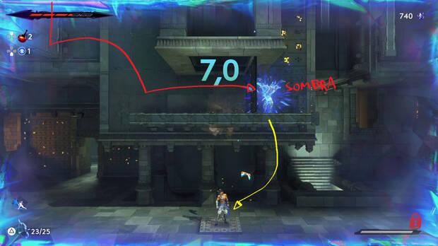 Prince of Persia: The Lost Crown - Solución al puzle de la cuarta sala secreta, movimientos primera copia