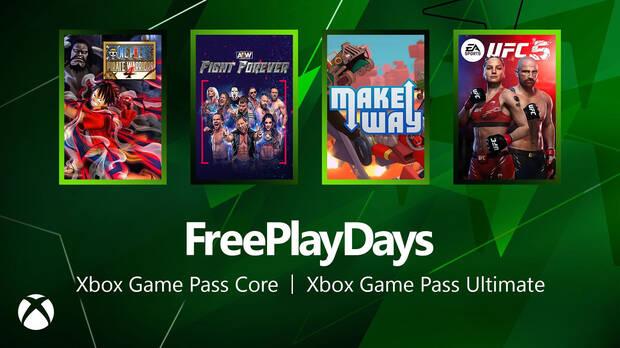 Juegos gratis de esta semana en Free Play Days de Xbox.