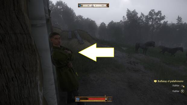 Kingdom Come: Deliverance 2 - Negociar con Ballatay el palafrenero de Semín para desbloquear el primer caballo