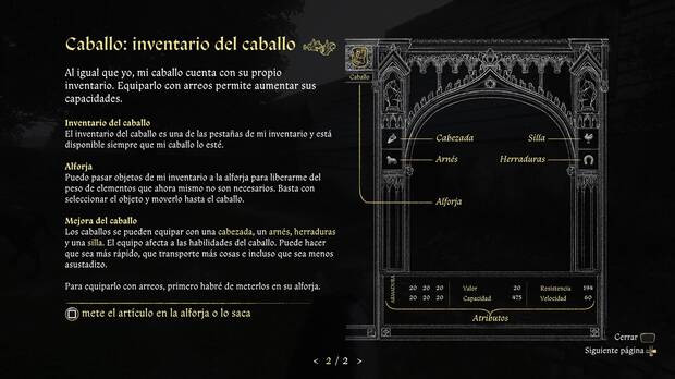 Kingdom Come: Deliverance 2 - Mejorar caballos con objetos en sus alforjas