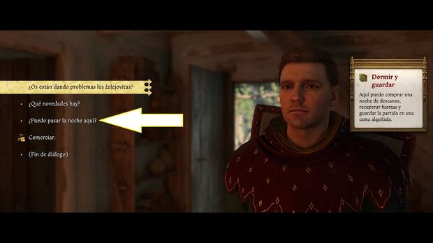 Kingdom Come: Deliverance 2 - Pagar para dormir en una cama y guardar la partida