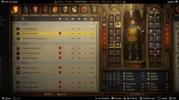 Kingdom Come: Deliverance 2 - Aumentar el peso máximo de carga