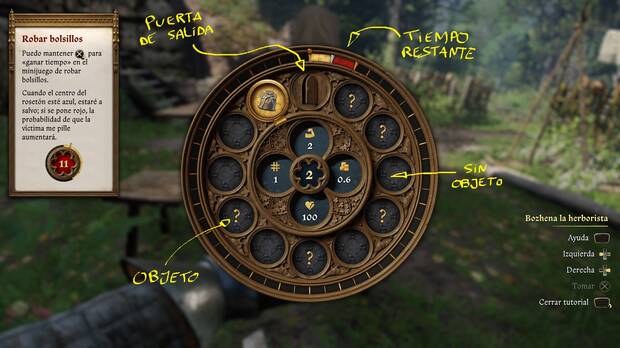 Kingdom Come: Deliverance 2 - Explicación del minijuego de robo de bolsillos