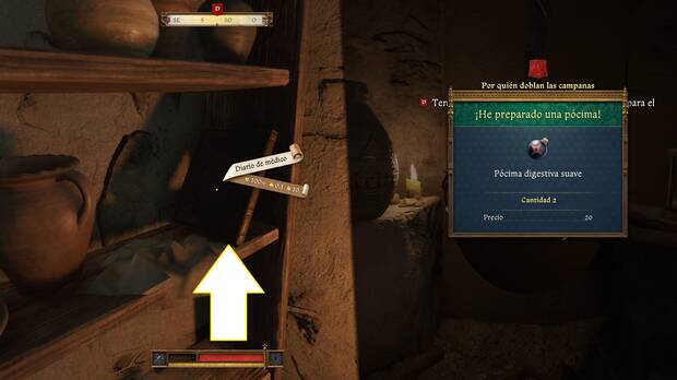 Kingdom Come: Deliverance 2 - Preparar las pócimas curativas en Por quién doblan las campanas