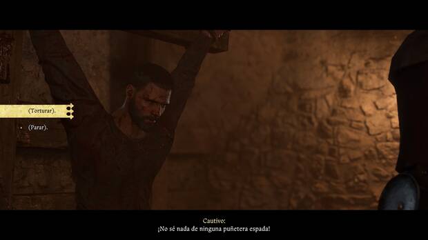 Kingdom Come: Deliverance 2 - Qué pasa si torturas al cautivo de Trosky o no le haces daño en Un mal necesario